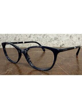 CHANEL CH 3377-H c.1637 Transparent Gray Pearl Eyeglasses Frames Italy 51-17-140